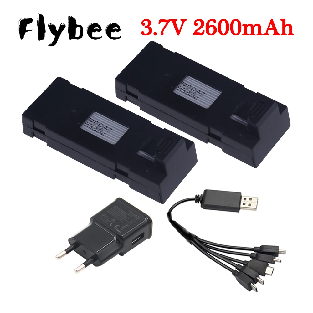 Eachine Drone E58 - 3.7V 2600mAh RC drone pili +