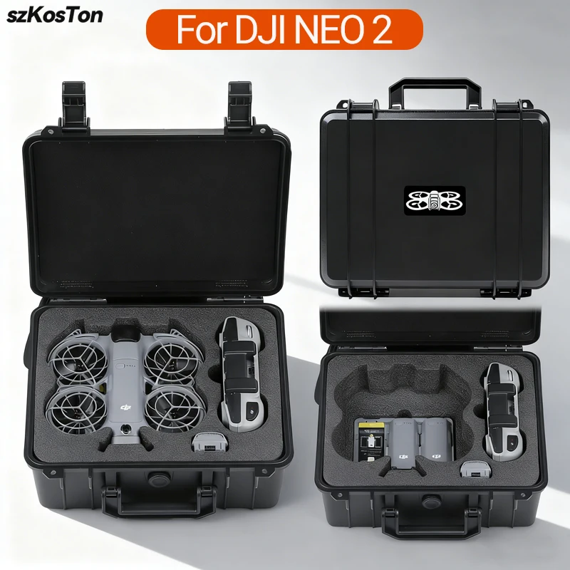 Drone Hard Shell Case - DJI NEO 2 için Taşınabilir Güvenlik