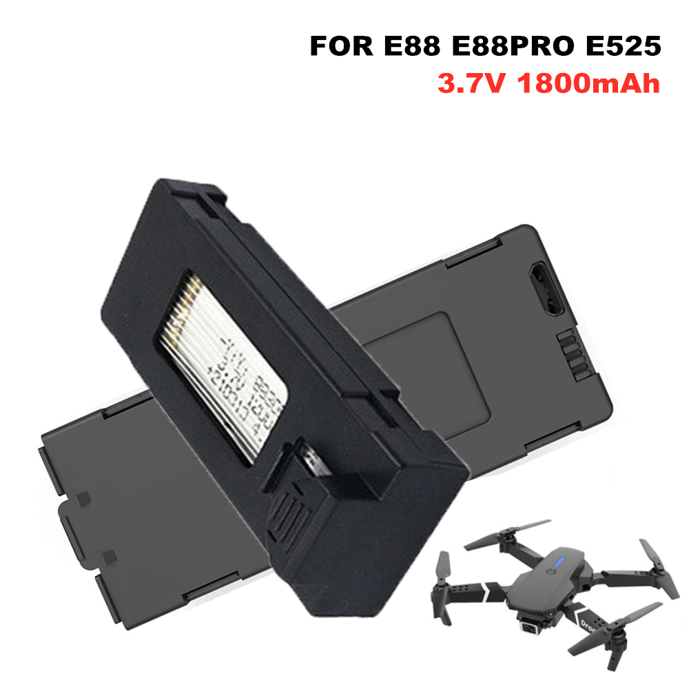 Eachine Drone E58 - E88 Drone pili 3.7V 1800mAh şarj
