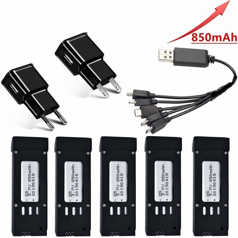 Eachine Drone E58 - (5-In-1) 3.7V 850mAh Lipo pil şarj
