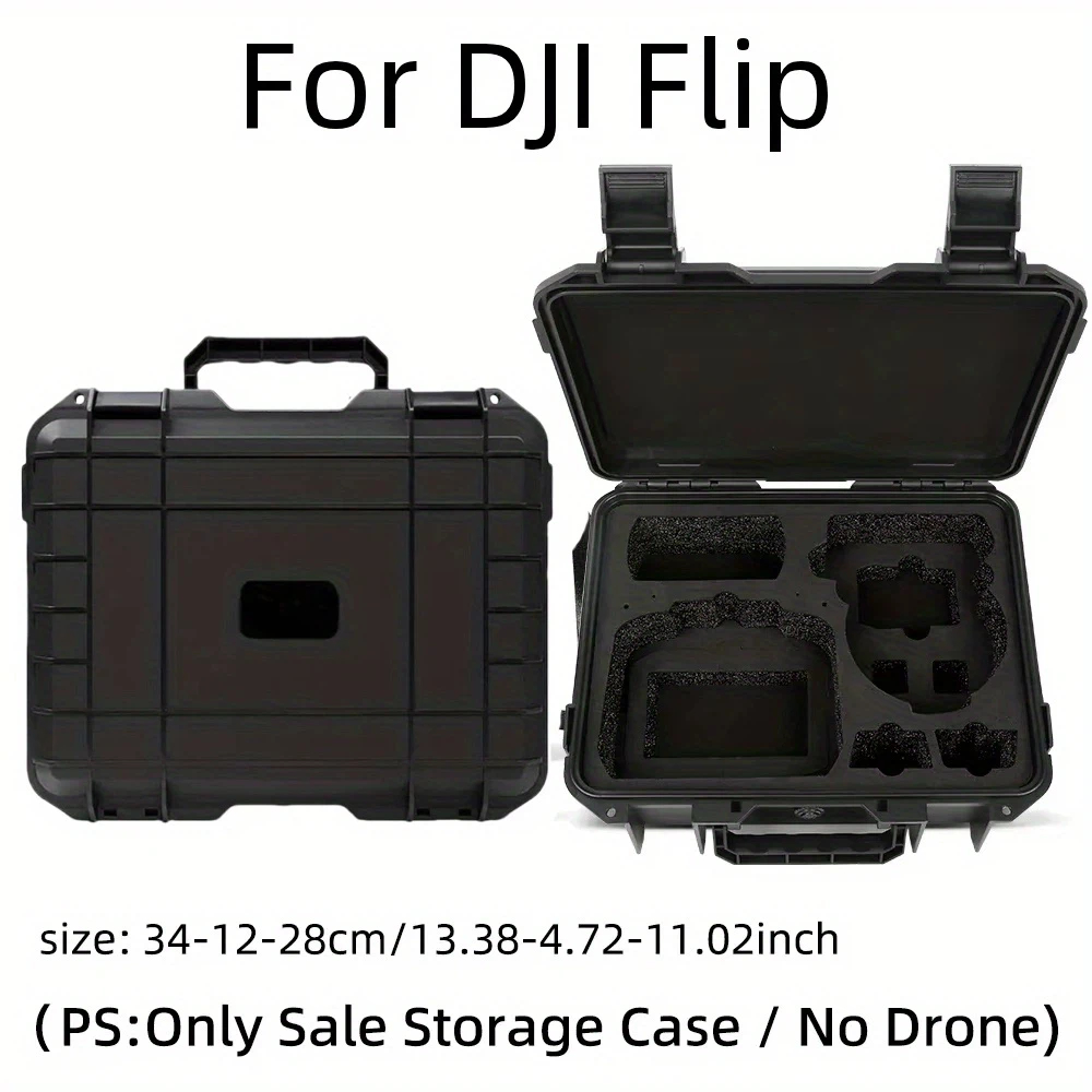 Drone Hard Shell Case - DJI Flip için Sert Kabuklu Saklama