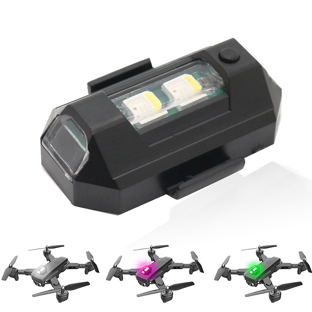 Drone Strobe Light - Motosiklet LED RGB Uyarı Lambası Araba