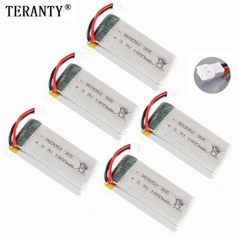 Eachine Drone E58 - Yükseltme 3.7v 1800mAh Lipo Pil için