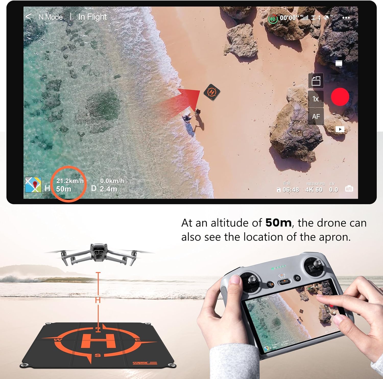 STARTRC Drone İniş Platformu,  - Drone Landing Pad incelemesi ve fiyatı