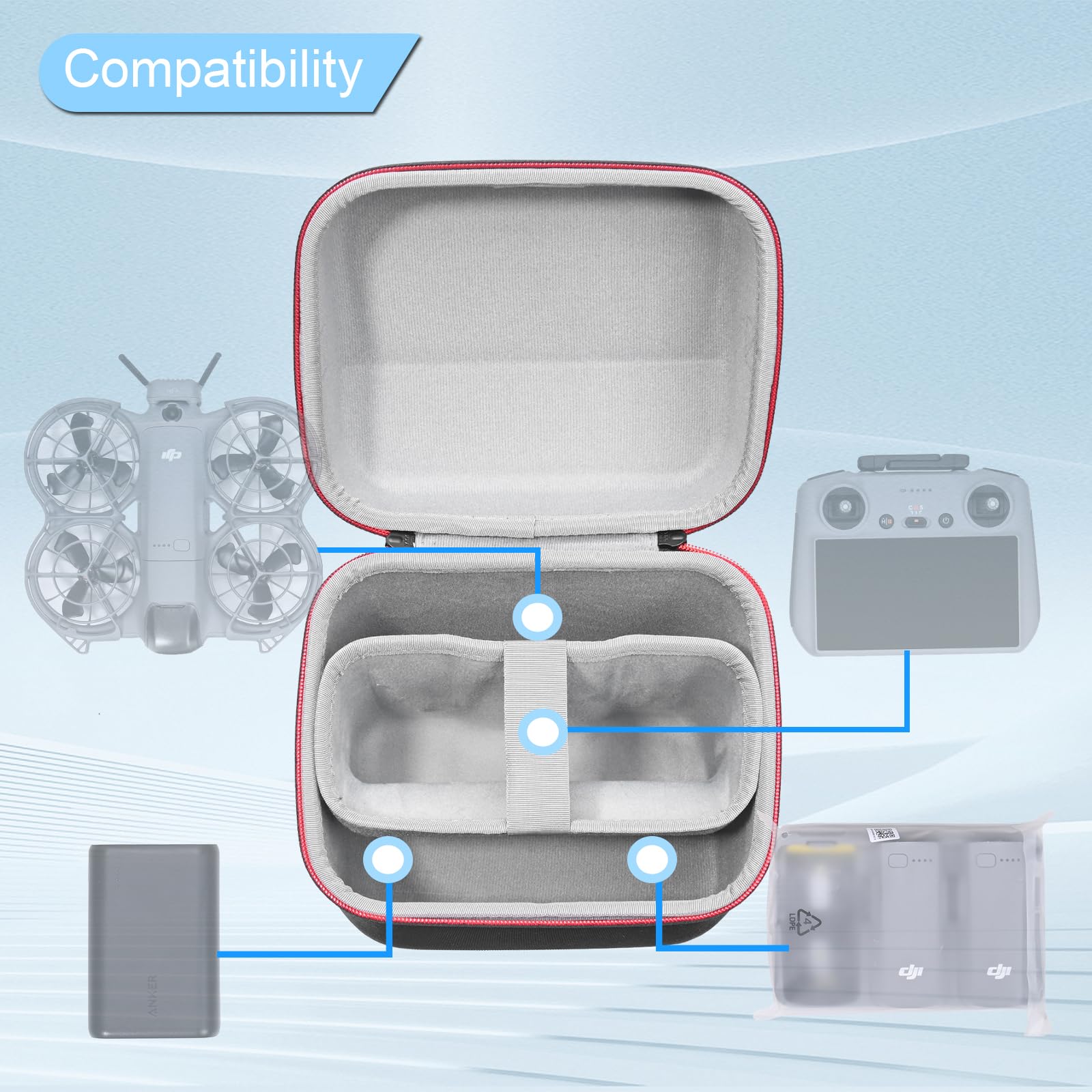 DJI Neo 2 Fly More Combo için  - Drone Charging Hub incelemesi ve fiyatı