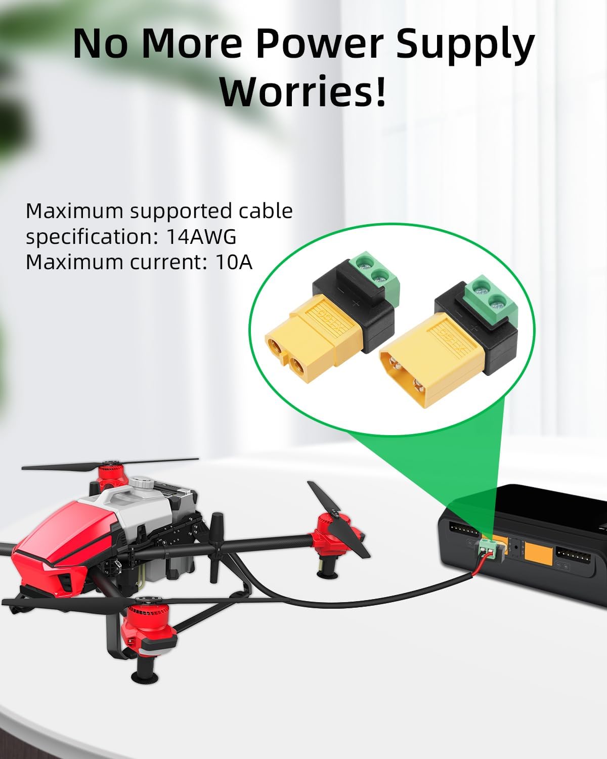 2 Pin XT60 Lehimsiz Erkek Dişi - Drone Solar Charger incelemesi ve fiyatı