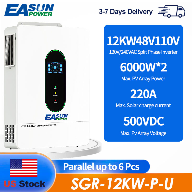 EASUN US 12KW 12000W Bölünmüş  - Drone Solar Charger incelemesi ve fiyatı